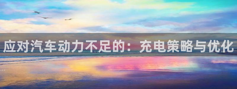 优发国际是什么：应对汽车动力不足的：充电策略与优化