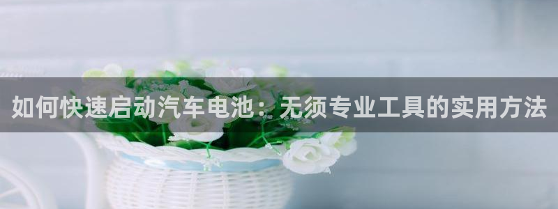 优发国际网站：如何快速启动汽车电池：无须专业工具的实用方法